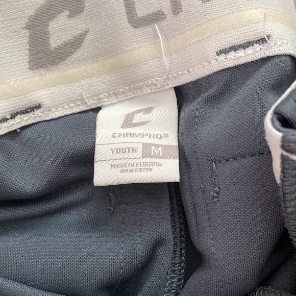 CHAMPRO baseball pants | Size Youth Medium | Graphite Gray - Picture 6 of 6